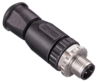 Connector 4-pole M12 x 1 straight