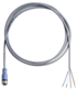Connector 4-pole M12 x 1 straight 2m